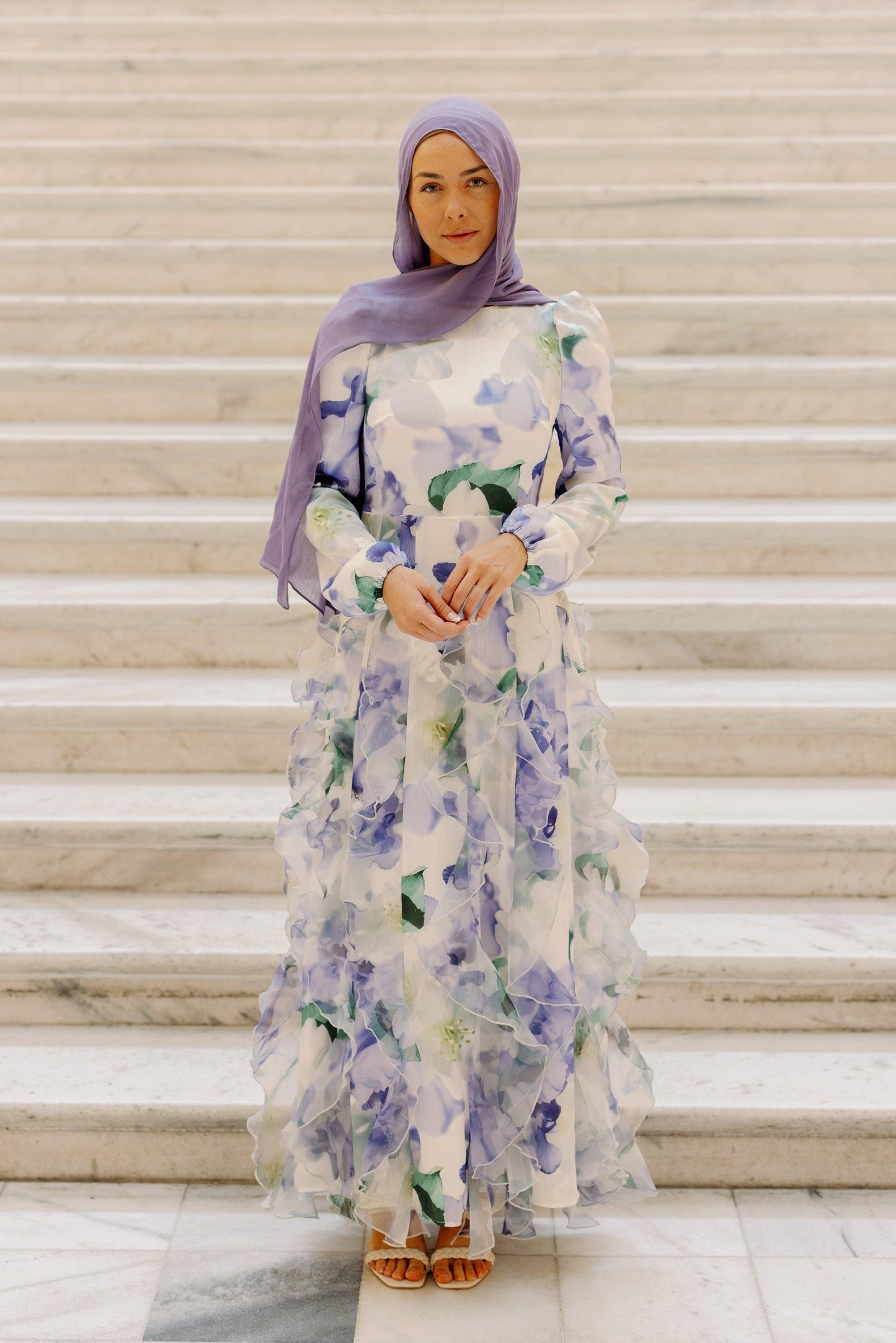 Iris Dress - Purple