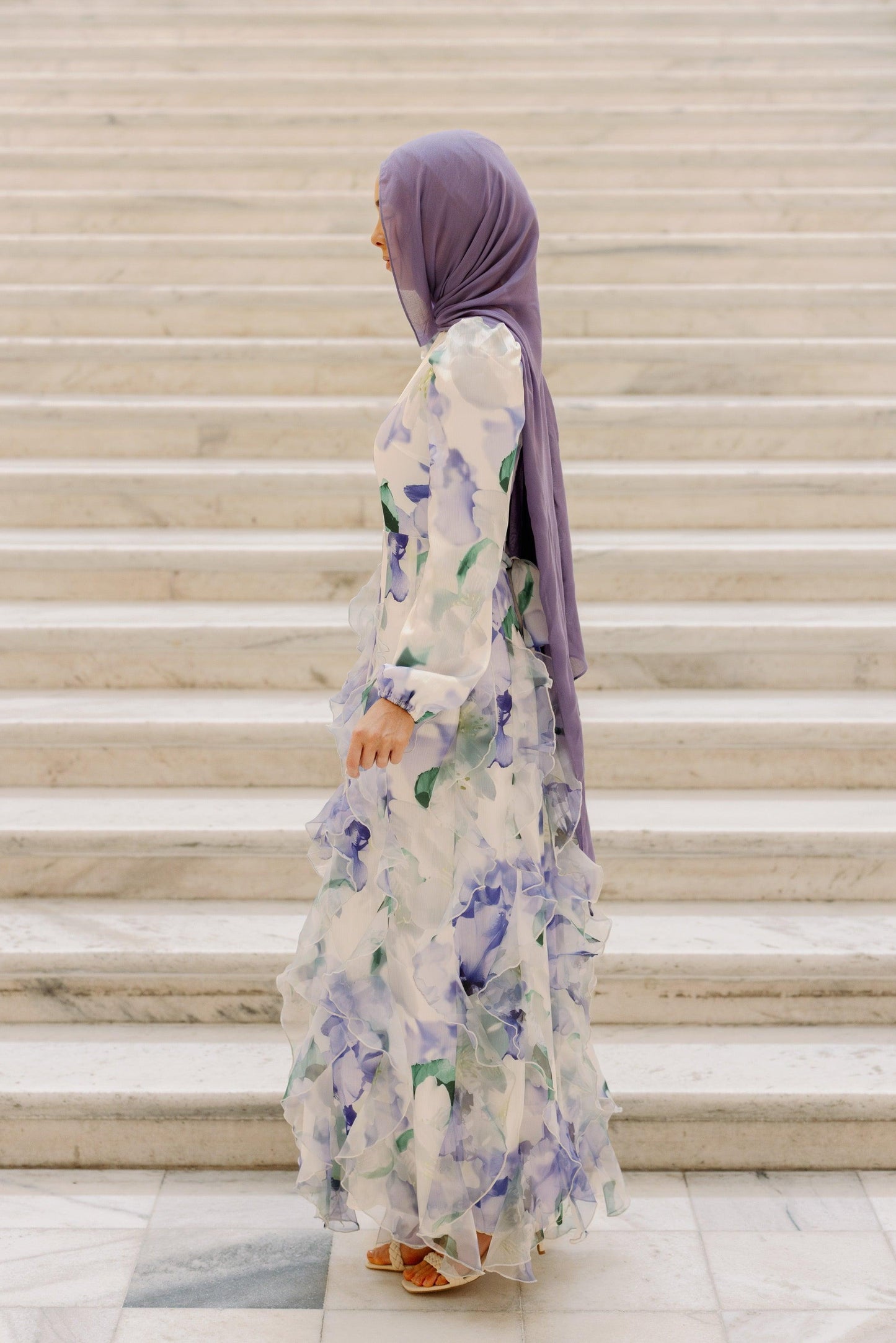 Iris Dress - Purple