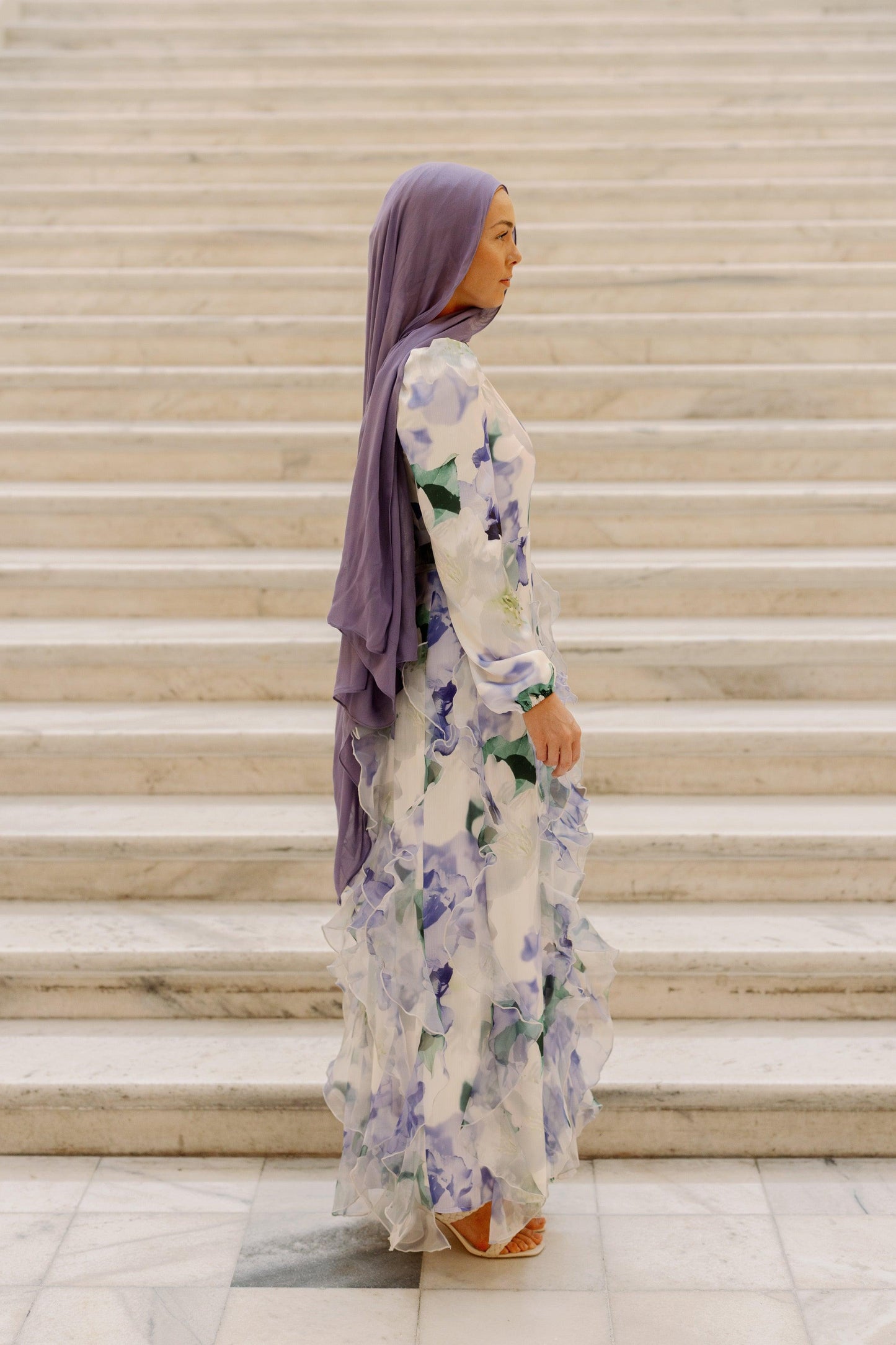 Iris Dress - Purple
