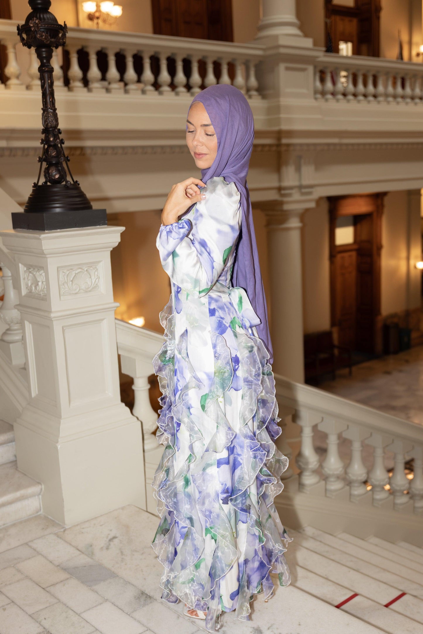 Iris Dress - Purple