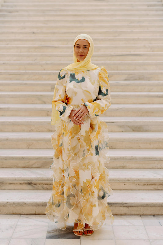 Iris Dress - Yellow