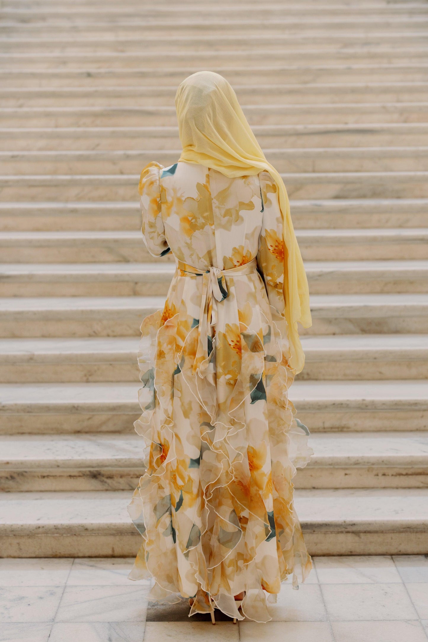 Iris Dress - Yellow