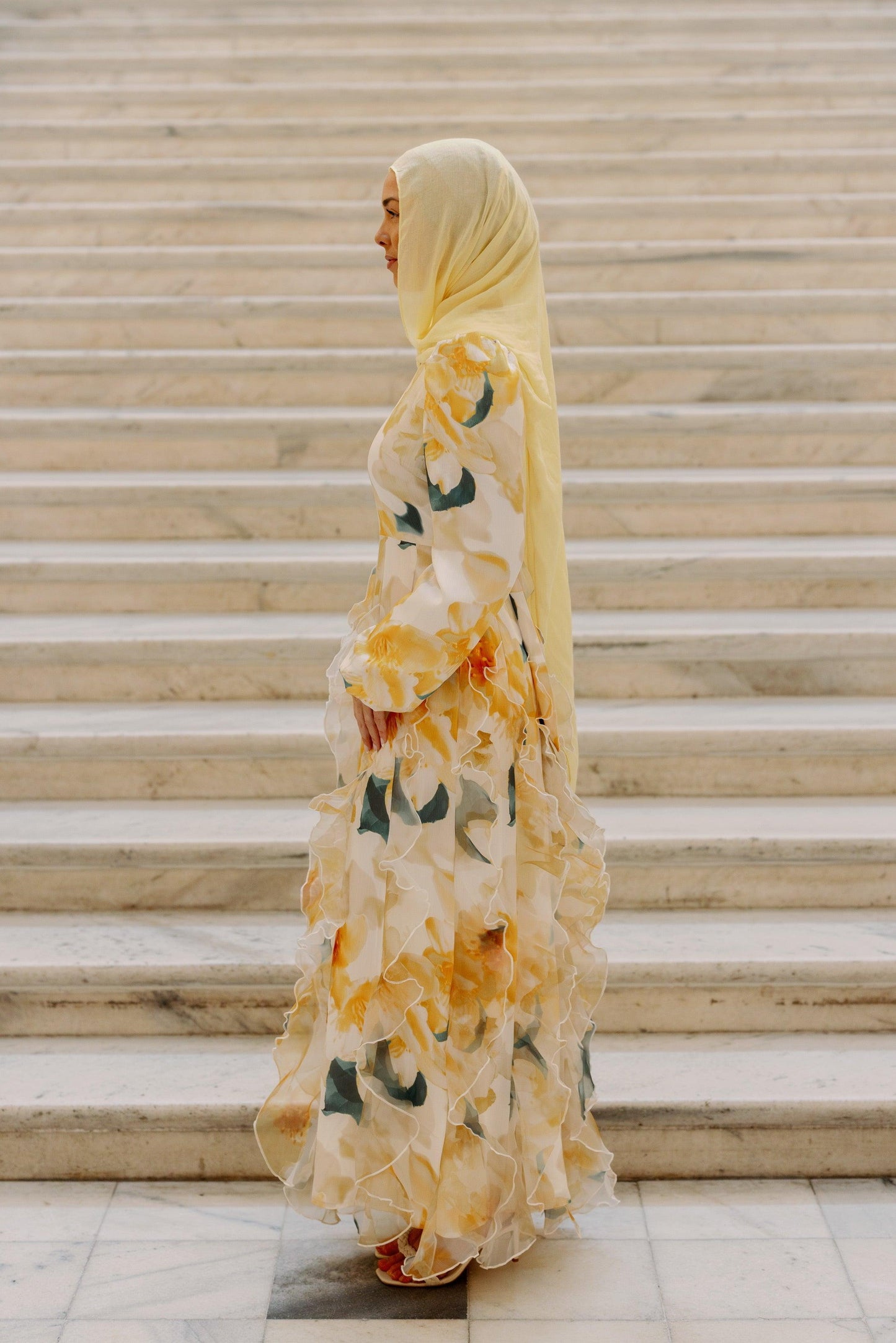 Iris Dress - Yellow