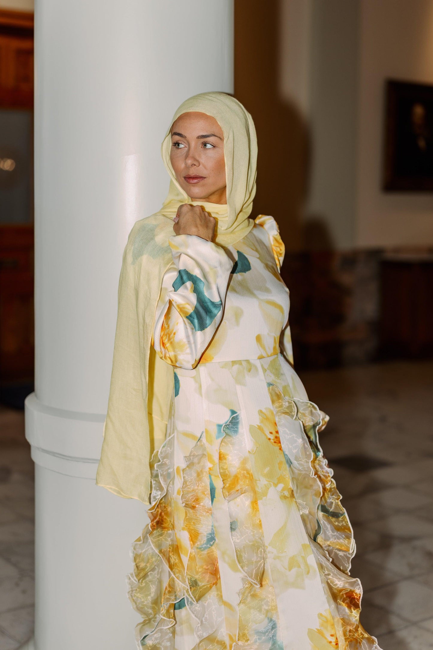 Iris Dress - Yellow