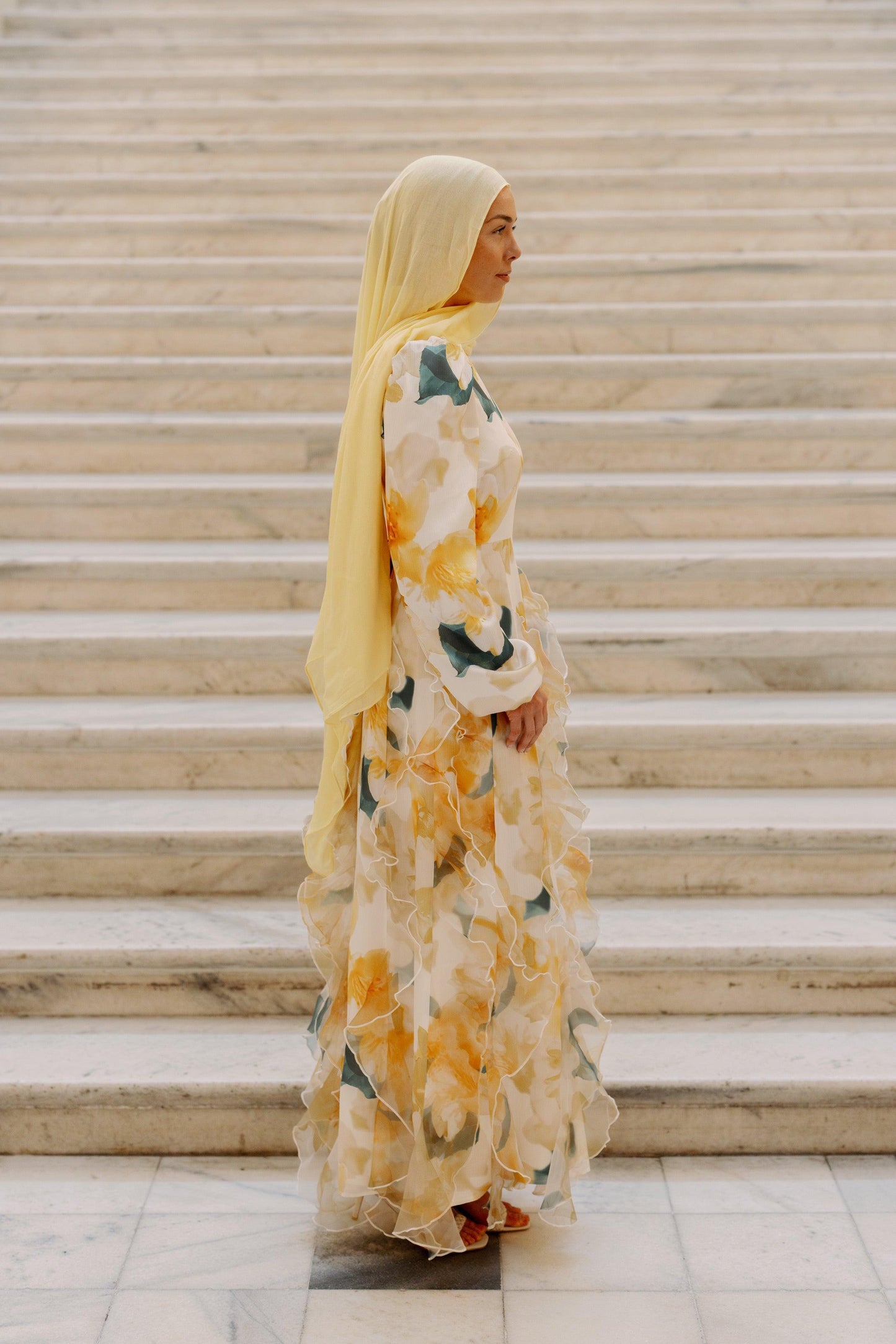 Iris Dress - Yellow